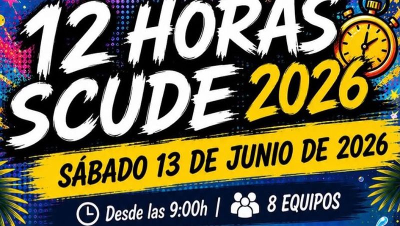 El Polideportivo Juan Abad se prepara para las 12 Horas SCUDE 2026, un evento especial en el Año del Centenario de Caixa Rural Nules