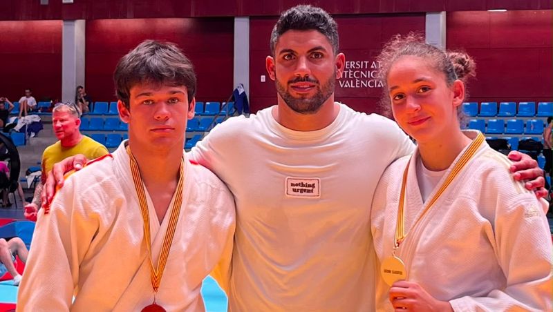 Tres judokas de Nules brillan en el campo de entrenamiento New Generation tras medirse a más de mil deportistas de todo el mundo
