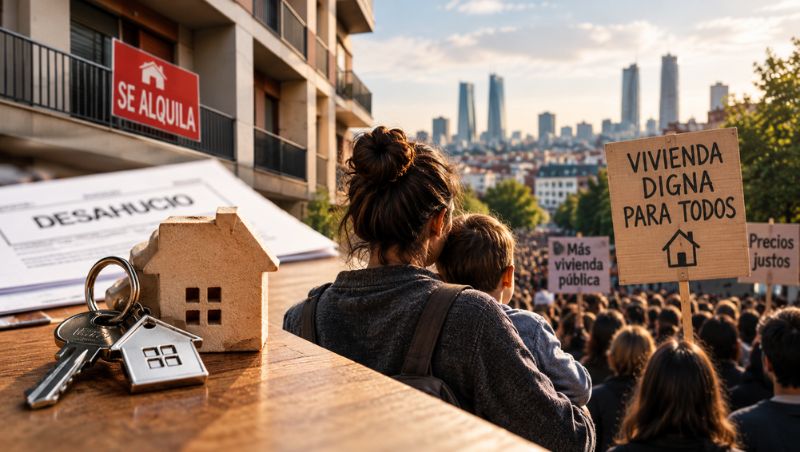 La vivienda al límite: entre la emergencia social, la protesta en las calles y la falta de consensos políticos