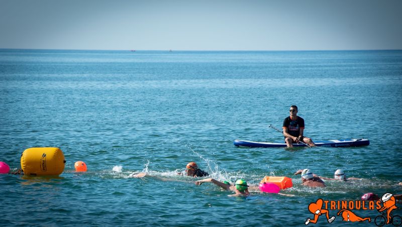 La playa de Les Marines acogerá este domingo la Trobada de Natació de Trinoulas con más de 40 inscritos