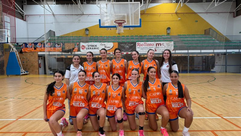 El Taronja Basket Nules exhibe el potencial de su cantera con tres valiosas victorias en un intenso fin de semana de competición