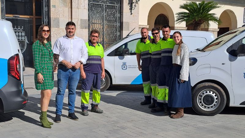 Nules apuesta por la movilidad eléctrica y sostenible con la renovación de la flota del servicio municipal de agua