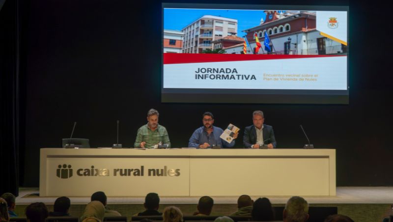 Nules moviliza a la ciudadanía para diseñar su Plan Municipal de Vivienda Asequible